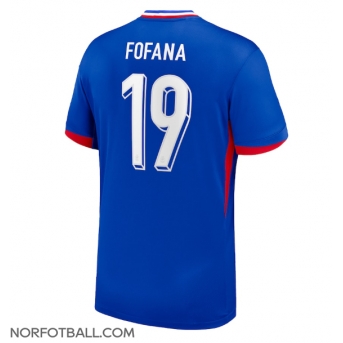 Billige Fotballdrakt Frankrike Youssouf Fofana #19 Replika Hjemmedrakt EM 2024 Kortermet